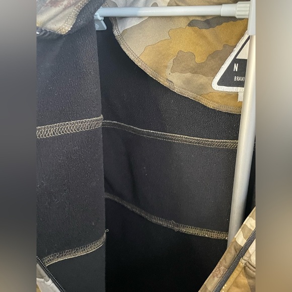 Neff Hoodie Men Small Camouflage Full Zipper Long Sleeve Side Zip Pockets Vented - Picture 6 of 11